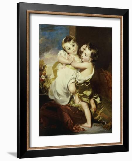 The Proffered Kiss-Thomas Lawrence-Framed Giclee Print