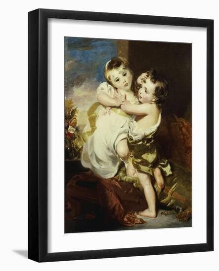 The Proffered Kiss-Thomas Lawrence-Framed Giclee Print