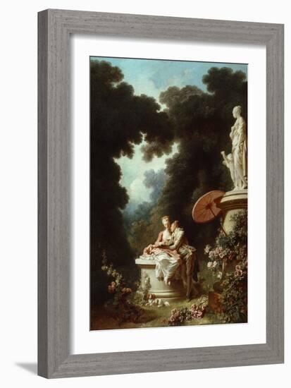 The Progress of Love: Love Letters, 1771-72-Jean-Honore Fragonard-Framed Giclee Print