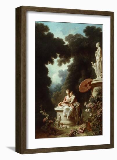 The Progress of Love: Love Letters, 1771-72-Jean-Honore Fragonard-Framed Giclee Print