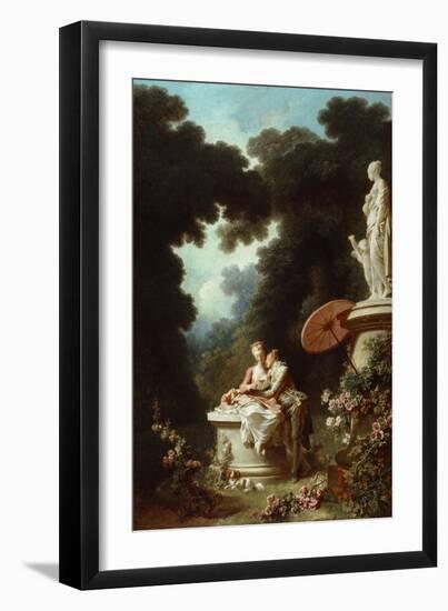 The Progress of Love: Love Letters, 1771-72-Jean-Honore Fragonard-Framed Giclee Print