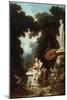 The Progress of Love: Love Letters, 1771-72-Jean-Honore Fragonard-Mounted Giclee Print