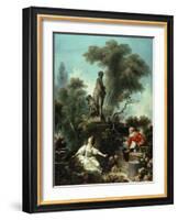 The Progress of Love: The Meeting, 1771-72-Jean-Honore Fragonard-Framed Giclee Print