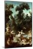 The Progress of Love: The Pursuit, 1771-72-Jean-Honore Fragonard-Mounted Giclee Print