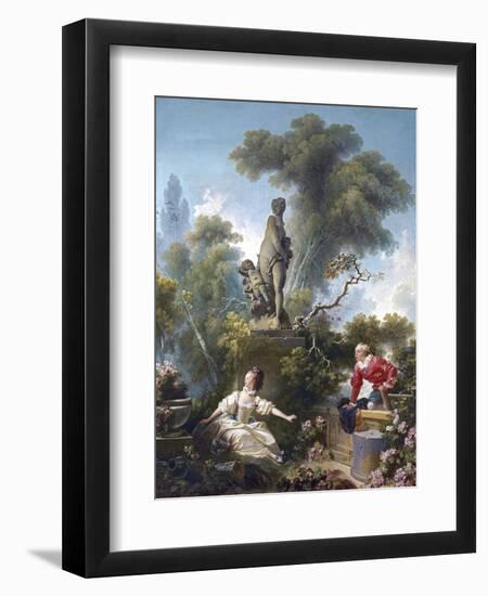 The Progress of Love: the Rendezvous-Jean-Honoré Fragonard-Framed Giclee Print