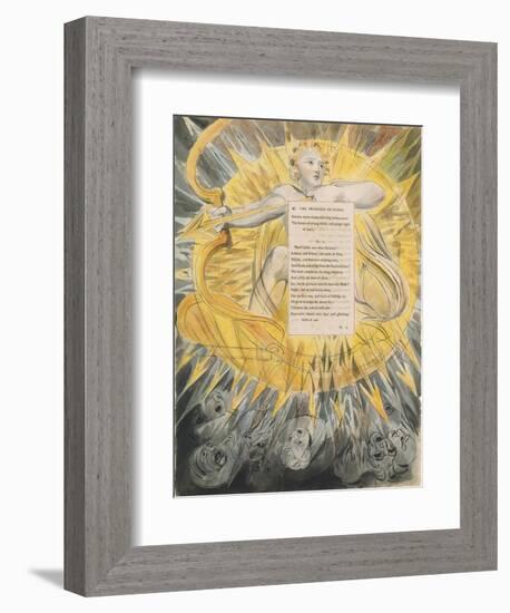 The Progress of Poesy, from 'The Poems of Thomas Gray', Published 1797-98-William Blake-Framed Giclee Print