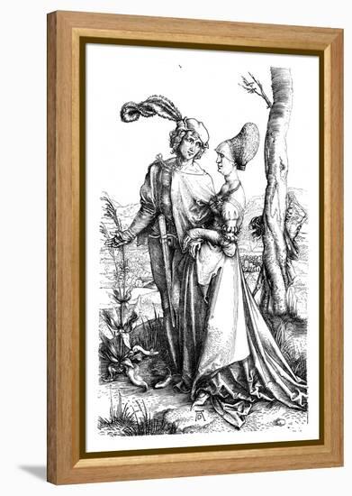 'The Promenade', c1498, (1906)-Albrecht Durer-Framed Premier Image Canvas