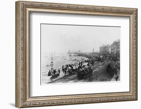 The Promenade, Douglas Isle of Man-null-Framed Photographic Print