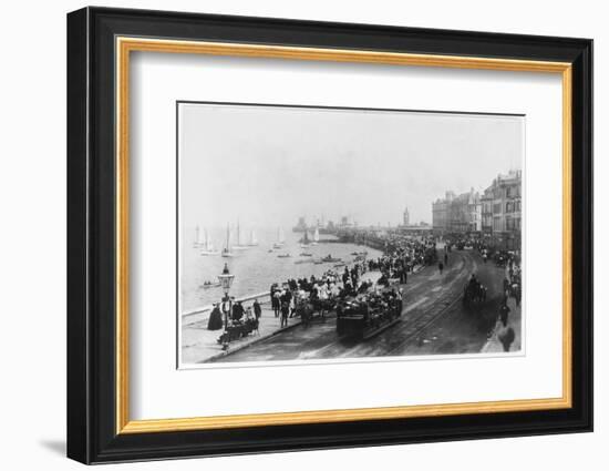 The Promenade, Douglas Isle of Man-null-Framed Photographic Print