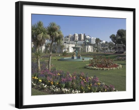 The Promenade Gardens, Torquay, Devon, England, United Kingdom, Europe-James Emmerson-Framed Photographic Print