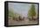 The Promenade on the Champs-Elysees-Jean Béraud-Framed Premier Image Canvas