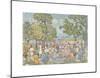 The Promenade-Maurice Prendergast-Mounted Premium Giclee Print