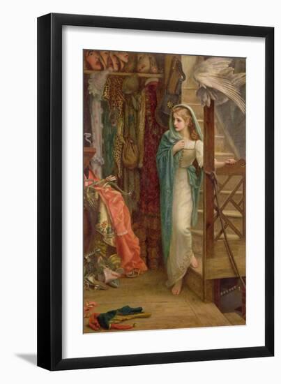 The Property Room, 1879-Arthur Hughes-Framed Giclee Print