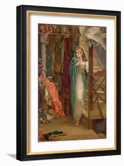 The Property Room, 1879-Arthur Hughes-Framed Giclee Print