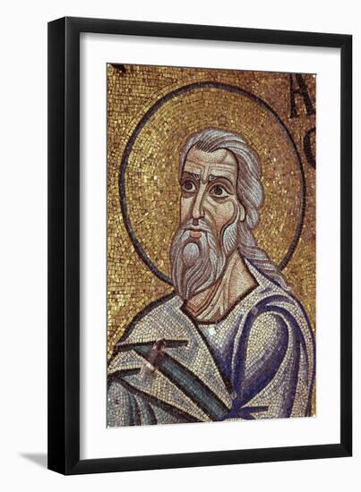 The Prophet Habakkuk (Detail of Interior Mosaics in the St. Mark's Basilic), 12th Century-null-Framed Giclee Print