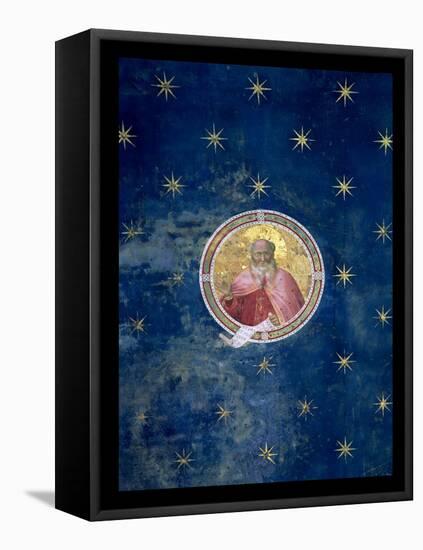 The Prophet Isaiah, Detail from the Vault, 1303-05 (Post Restoration)-Giotto di Bondone-Framed Premier Image Canvas