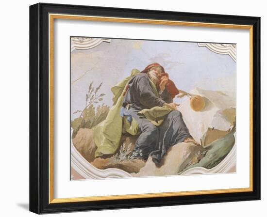 The Prophet Isaiah-Giambattista Tiepolo-Framed Giclee Print