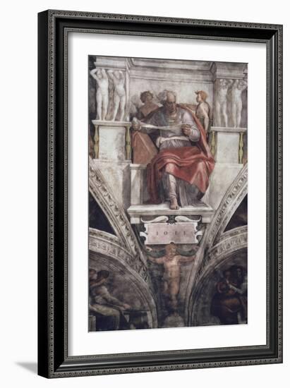 The Prophet Joel-Michelangelo Buonarroti-Framed Giclee Print