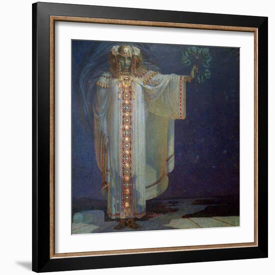 The Prophetess Libuse, 1893-Vitezlav Karel Masek-Framed Giclee Print