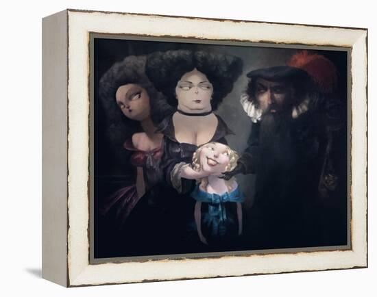 The Proposal, from 'Bluebeard' by Charles Perrault (1628-1703)-Daniel Cacouault-Framed Premier Image Canvas