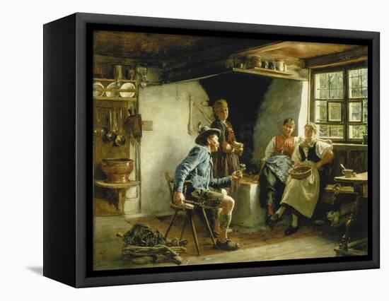 The Proposal-Karl Emil Rau-Framed Premier Image Canvas