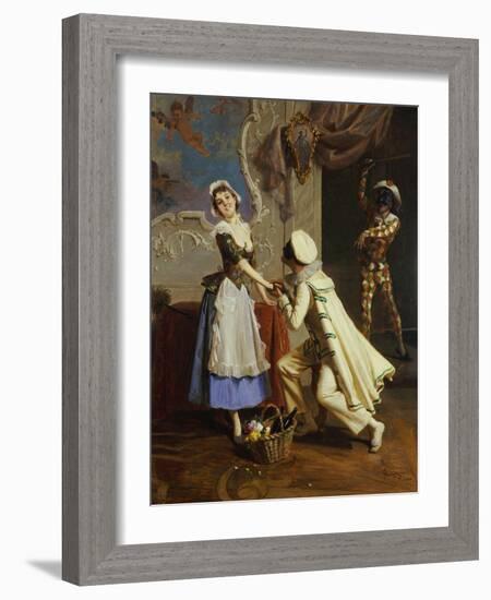 The Proposal-Giacomo Mantegazza-Framed Giclee Print