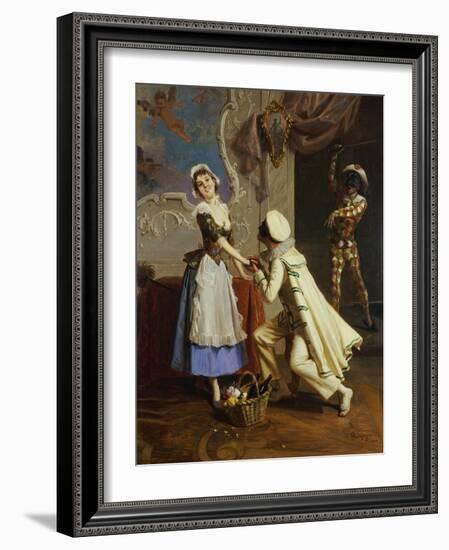 The Proposal-Giacomo Mantegazza-Framed Giclee Print