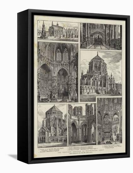The Proposed Addition to Westminster Abbey-Henry William Brewer-Framed Premier Image Canvas