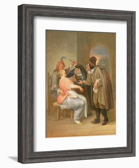 The Proposition-Jan Havicksz. Steen-Framed Giclee Print