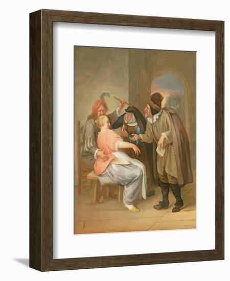 The Proposition-Jan Havicksz. Steen-Framed Giclee Print