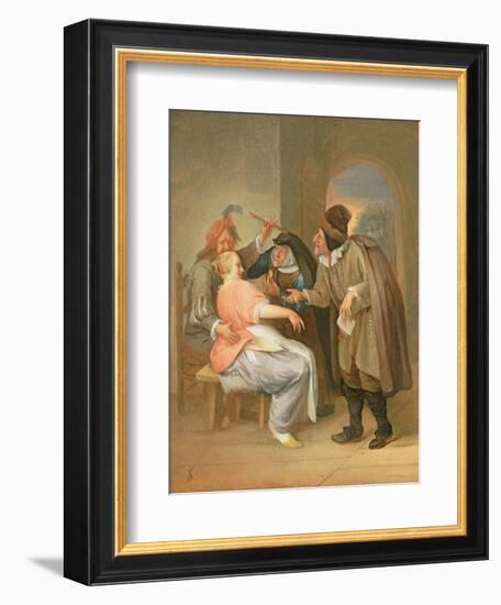 The Proposition-Jan Havicksz. Steen-Framed Giclee Print