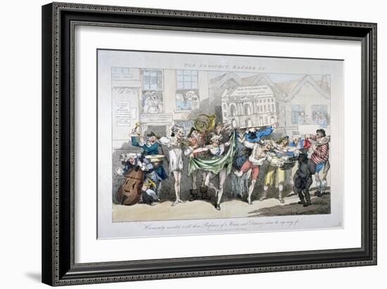 The Prospect before Us, 1791-Thomas Rowlandson-Framed Giclee Print