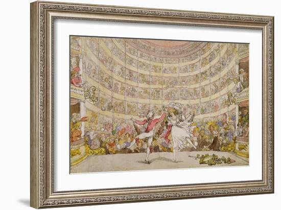 The Prospect before Us, England, Late 18th Century-Thomas Rowlandson-Framed Giclee Print