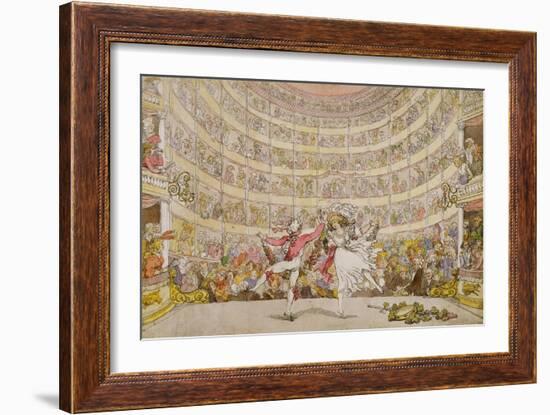 The Prospect before Us, England, Late 18th Century-Thomas Rowlandson-Framed Giclee Print