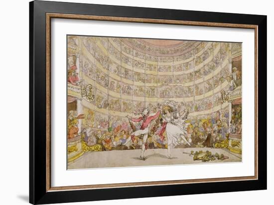 The Prospect before Us, England, Late 18th Century-Thomas Rowlandson-Framed Giclee Print