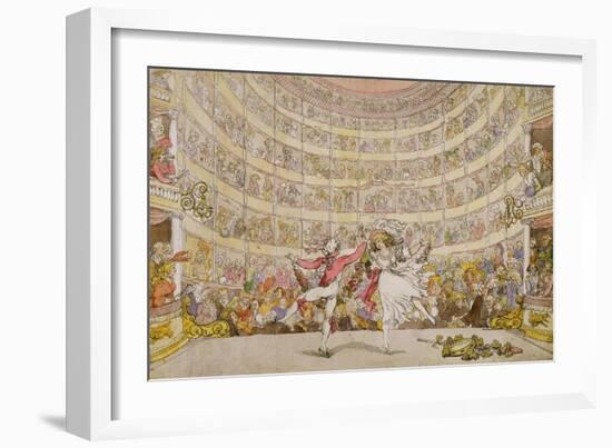 The Prospect before Us, England, Late 18th Century-Thomas Rowlandson-Framed Giclee Print