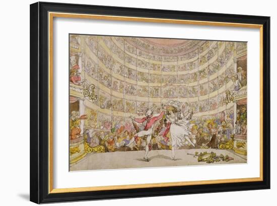 The Prospect before Us, England, Late 18th Century-Thomas Rowlandson-Framed Giclee Print