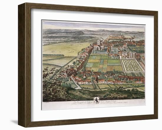 The Prospect of Nottingham from the East-Leonard Knyff-Framed Giclee Print