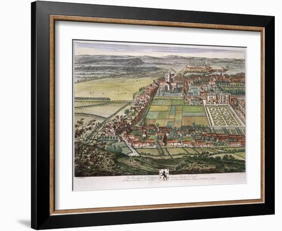 The Prospect of Nottingham from the East-Leonard Knyff-Framed Giclee Print