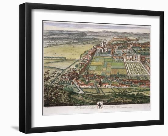 The Prospect of Nottingham from the East-Leonard Knyff-Framed Giclee Print