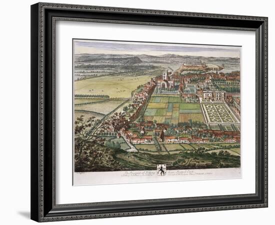 The Prospect of Nottingham from the East-Leonard Knyff-Framed Giclee Print