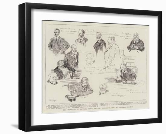 The Prospects of Imperial Penny Postage, Congratulating Mr Henniker Heaton-Frank Craig-Framed Giclee Print