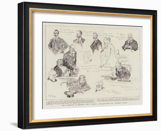 The Prospects of Imperial Penny Postage, Congratulating Mr Henniker Heaton-Frank Craig-Framed Giclee Print