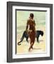 The Protector-Sterling Brown-Framed Art Print