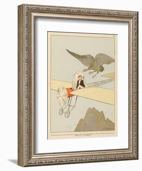 The Prudent Aviator Must Remember That He is Sharing the Airspace with Others-Joaquin Xaudaro-Framed Art Print