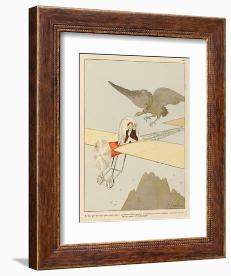 The Prudent Aviator Must Remember That He is Sharing the Airspace with Others-Joaquin Xaudaro-Framed Art Print