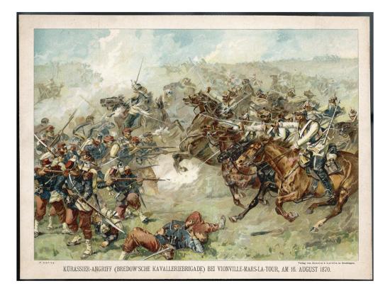 the prussian cavalry charge