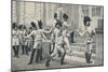 'The Prussian Noble Guard Sharpen Their Swords on the Steps of the French Embassy at Berlin', 1896-Unknown-Mounted Giclee Print