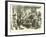 The Prussians at Versailles, October 1870-null-Framed Giclee Print