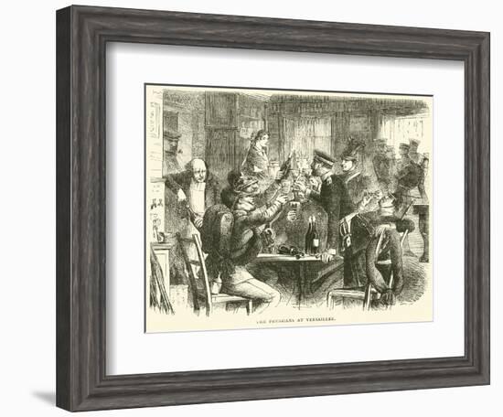 The Prussians at Versailles, October 1870-null-Framed Giclee Print